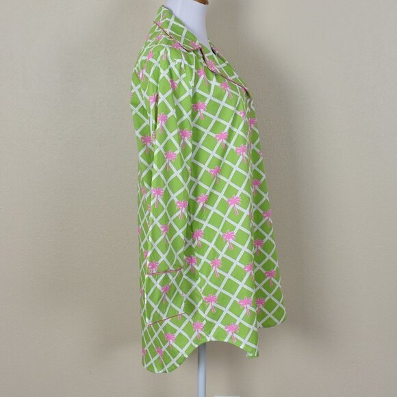 Toss Designs Nightshirt Palm Print NEW S - Picture 5 of 8